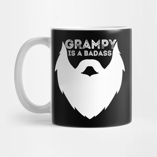 Grampy Is a Badass Funny Grandpa Gift by nathalieaynie